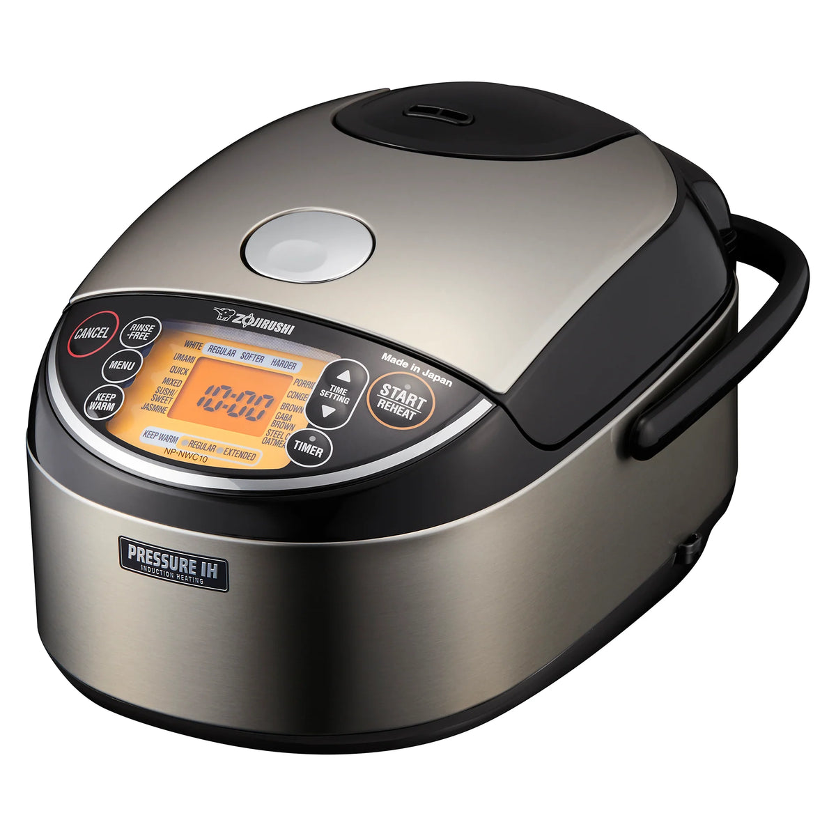 Pressure Induction Heating Rice Cooker & Warmer NP-NWC10/18